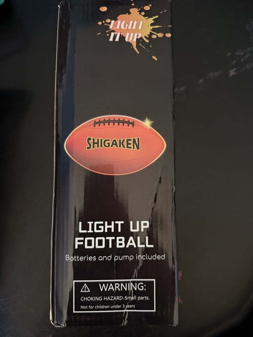 Shigaken Light Up Football with Pump and Batteries